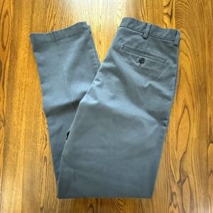 NWT‎ L.L. Bean Grey Wrinkle-Free Double L Chinos Pants Men's Size 32x34